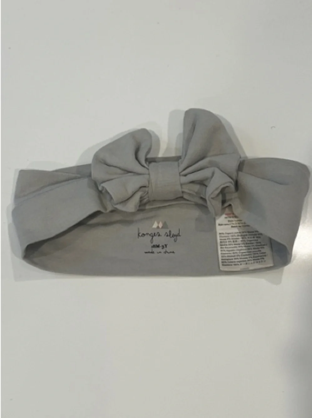 Koenges Slojd Organic Cotton Bamboo Blend Bow Headband‎
